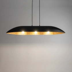 Lampa Wisząca Kolor Czarna Miedziana GONDOLA L 40634 SIGMA