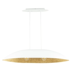 Lampa wisząca GONDOLA M biało-złoty 40637 SIGMA - zdjęcie produktu