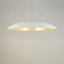 Lampa wisząca GONDOLA M biało-złoty 40637 SIGMA
