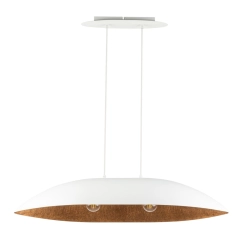 Lampa wisząca GONDOLA M biało-miedziany 40639 SIGMA - zdjęcie produktu