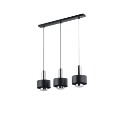 RIF LUX 3 czarny/srebrny Lampa wisząca 40716 Sigma - zdjęcie produktu