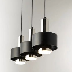 RIF LUX 3 czarny/srebrny Lampa wisząca 40716 Sigma - zdjęcie produktu