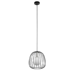BELL 1 S Lampa wisząca czarny/srebrny 40722 Sigma - zdjęcie produktu