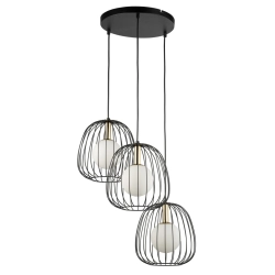 BELL 3 Lampa wisząca czarny/złoty 40729 Sigma - zdjęcie produktu