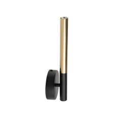 SOPEL LUX 1 kinkiet czarny/złoty 40741 Sigma - zdjęcie produktu