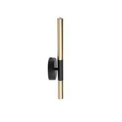 SOPEL LUX 2 kinkiet czarny/złoty 40742 Sigma - zdjęcie produktu
