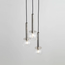 DAISY 3 srebrny/transparentny Lampa wisząca 40752 Sigma - zdjęcie produktu
