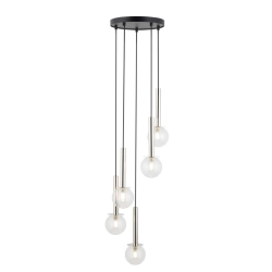 DAISY 5 srebrny/transparentny Lampa wisząca 40753 Sigma - zdjęcie produktu