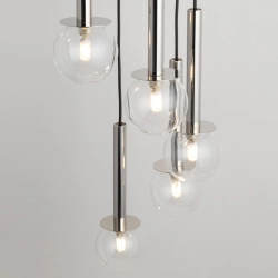 DAISY 7 srebrny/transparentny Lampa wisząca 40754 Sigma - zdjęcie produktu