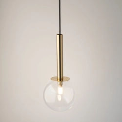 DAISY 1 Lampa wisząca złoty/transparentny 40757 Sigma - zdjęcie produktu