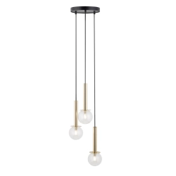 DAISY 3 złoty/transparentny Lampa wisząca 40758 Sigma - zdjęcie produktu