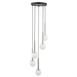 DAISY 5 srebrny/biały Lampa wisząca 40765 Sigma - zdjęcie produktu