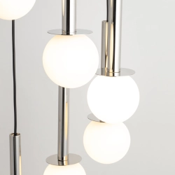 DAISY 7 srebrny/biały Lampa wisząca 40766 Sigma - zdjęcie produktu
