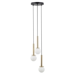 DAISY 3 złoty/biały Lampa wisząca 40770 Sigma - zdjęcie produktu