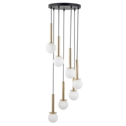 DAISY 7 złoty/biały Lampa wisząca 40772 Sigma - zdjęcie produktu
