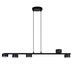 Lampa wisząca PUNTO 5 czarny 40822 Sigma - zdjęcie produktu