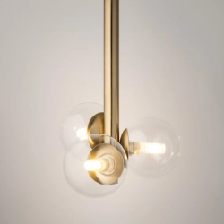 PERLA LUX 3 plafon transparentny 40852 Sigma