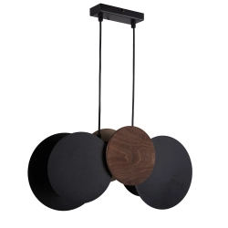 Lampa wisząca TOLA 2 ciemny orzech 40892 Sigma - zdjęcie produktu