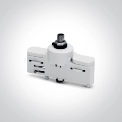Adapter Biały do szyn 3 fazowych 41002A/W ONE LIGHT