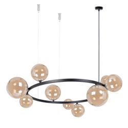 Lampa wisząca BOLERO 9 bursztyn 41323 Sigma - zdjęcie produktu