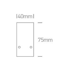 Magnetic Surface Profiles 42002/B 2m ONE LIGHT