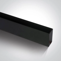 BLACK MAGNETIC PROFILE 1m 48V MIDI 42001B/B ONE LIGHT