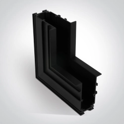 BLACK RECESSED CORNER WALL TO WALL (IN) FOR 42001RB/42002RB MIDI 42012BRB/B ONE LIGHT