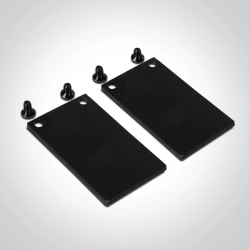 BLACK END CAPS FOR 42001B/42002B/42001RB/42002RB MIDI 42022B/B ONE LIGHT