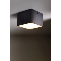 Plafon CUBO METALIK LED 3000K granatowy szczotkowany 42075 Sigma - zdjęcie produktu