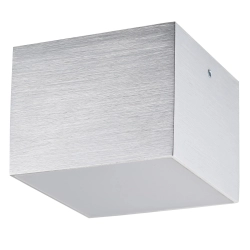 Plafon CUBO METALIK LED 3000K srebrny szczotkowany 42076 Sigma - zdjęcie produktu