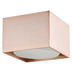 Plafon CUBO METALIK GX53 miedziany szczotkowany 42079 Sigma - zdjęcie produktu