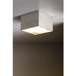 Plafon CUBO METALIK GX53 srebrny szczotkowany 42082 Sigma - zdjęcie produktu