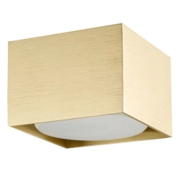 Plafon CUBO METALIK GX53 złoty szczotkowany 42083 Sigma - zdjęcie produktu