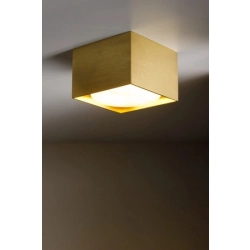 Plafon CUBO METALIK GX53 złoty szczotkowany 42083 Sigma - zdjęcie produktu