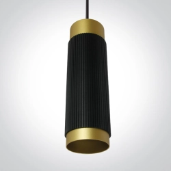BLACK BRASS 12W PENDANT WW 48V IP20 DARK LIGHT MINI/MIDI/MAXI 42126BA/B/W ONE LIGHT