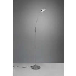 kinkiecik.pl Lampa podłogowa LED nikiel MONZA 423310107 TRIO