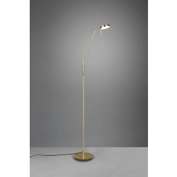 kinkiecik.pl Lampa podłogowa LED mosiądz MONZA 423310108 TRIO