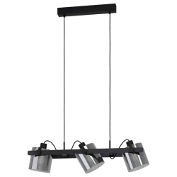 kinkiecik.pl Lampa wisząca czarna HORNWOOD 2 43606 EGLO