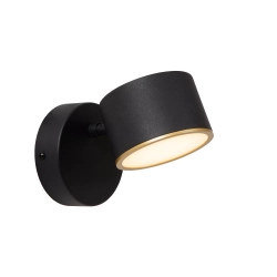 GIAN Kinkiet LED Dim. 1x9W 2700K czarny 44217/08/30 Lucide - zdjęcie produktu