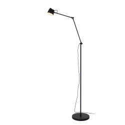MILNE Lampa podłogowa LED Dim. 1x8W 2700K czarny 44716/06/30 Lucide - zdjęcie produktu