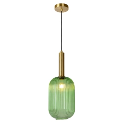 Lampa wisząca MALOTO Ø 20 cm 1xE27 Green 45386/20/33 Lucide - zdjęcie produktu