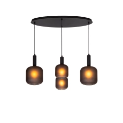 ELOISE lampa wisząca 4xE27 czarny 45405/04/30 Lucide - zdjęcie produktu