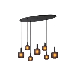 ELOISE lampa wisząca 7xE27 czarny 45405/07/30 Lucide - zdjęcie produktu