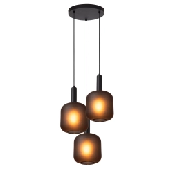 ELOISE Lampa wisząca Ø 40 cm 3xE27 czarny 45405/13/30 Lucide - zdjęcie produktu