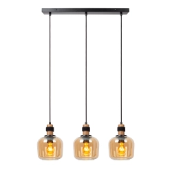 ILONA Lampa wisząca 3xE27 Amber 45408/03/62 Lucide - zdjęcie produktu