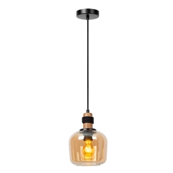 ILONA Lampa wisząca Ø 18 cm 1xE27 Amber 45408/18/62 Lucide - zdjęcie produktu