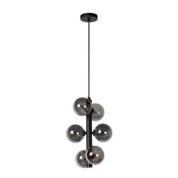 TYCHO lampa wisząca Ø 25,5 cm G9 czarny 45474/06/30 Lucide - zdjęcie dodatkowe 1