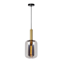 Lampa wisząca JOANET Ø 22 cm 1xE27 przydymiony szary 45494/01/65 Lucide - zdjęcie produktu