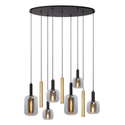 JOANET Lampa wisząca Ø 65 cm 6xE27- 3xGU10 mosiądz 45494/19/96 Lucide - zdjęcie produktu