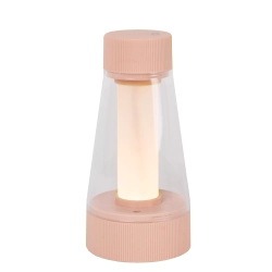 LORALI Lampa stołowa z możliwością ładowania Akumulator/baterie Ø 7,7 cm LED Dim. IP44 45500/01/66 Lucide - zdjęcie prod